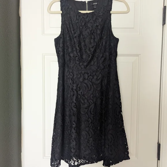 Apt. 9 Black Lace Mini Dress